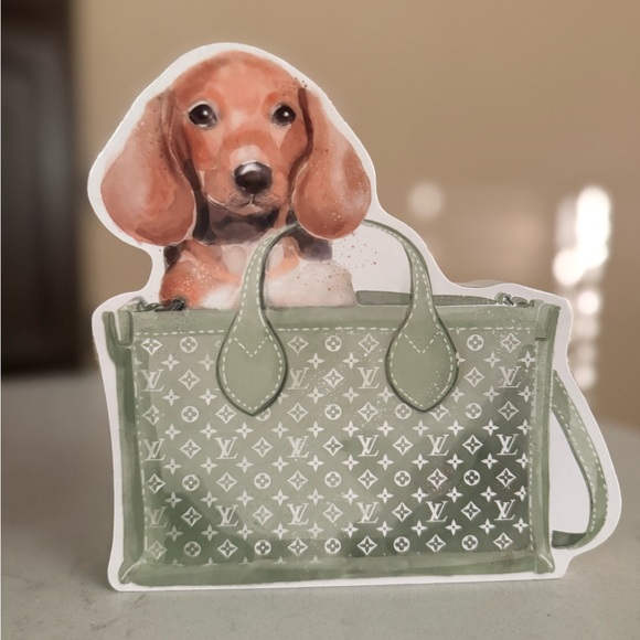 LOUIS VUITTON 3D WOOD HOME ACCENT DECOR - Picture 2 of 11